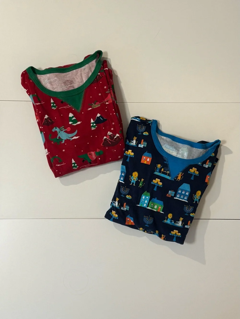 Woman’s XL Holiday Pajama Set - Christmas & Hanukkah Duo